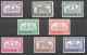 1952 MUSEU DOS COCHES ROYAL COACHES COMPLETE SET - Afinsa 741/748 MNH VERY FINE - Nuovi