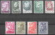 1955 Reis De Portugal AF 806-14 / Sc 804-12 / YT 817-25 / Mi 835-43 Novo / MNH / Neuf / Postfrisch KINGA 1ST DINASTY - Neufs