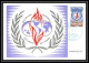 Delcampe - 5368/ Carte Maximum (card) France Service N°39/42 Unesco Droits De L'homme Fdc Edition Parison 1971 Human Rights - Covers & Documents