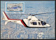 Delcampe - Italie (italy) - Carte Maximum (card) 1994 - Helicoptères Avions Plane Airplanes 1981 - Maximum Cards