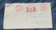 DANIMARCA 1960 INTERESTING RED STAMP ON POSTCARD - Lettres & Documents