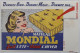 MATELAS MONDIAL - VILLEFRANCHE EN BEAUJOLAIS / Meubles BALANDRAS - Visage Femme - Buvard Publicitaire  - Kleidung & Textil