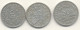 50 CENTIMES 1942 + 1943 +1944 B FRANCISQUE - 50 Centimes