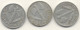 50 CENTIMES 1942 + 1943 +1944 B FRANCISQUE - 50 Centimes