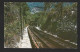 Malaya Penang Hill Railway Picture Post Card With Stamp Used From Penang To Singapore (B57) - Fédération De Malaya