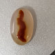 Agate "Croix" Naturelle D'Indonésie - Cabochon 14.84 Carats - 21.3 X 13.3 X 6.4 Mm - Agaat