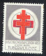 Yugoslavia Charity Stamp TBC 1950 Cross Of Lorraine, Republic Issue Red Cross, Tuberkulosis, Without Mark - Charity Issues