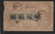Malaya Federated Malay States Stamps On Cover From Penang To India 1904 With Square Cancellation (B64) - Federated Malay States