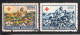 Kingdom Of Yugoslavia Charity Stamp 1938 & 1940, Red Cross, Used - Beneficenza