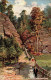 H0062 - Kuhstall Sächsische Schweiz - Oilette Künstlerkarte - Raphael Tuck & Sons - Bastei (sächs. Schweiz)