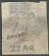 Timbre De 1854 ( Strubel / N°22Aa / Signé Marchand ) - Used Stamps