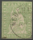 Timbre De 1855 ( Strubel / N°26C / Signé Marchand ) - Used Stamps