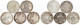 5 X Maria-Theresien-Taler 1780 SF Nachprägung. Diverse Varianten. Schön/sehr Schön Bis Prägefrisch - Goldmünzen