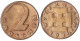 2 Groschen 1934. Prägefrisch. Nile Post 5. - Pièces De Monnaie D'or