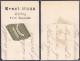 Ernst Maaz, 10 Pfg. O.D. Papier Mit In Schlitze Gesteckter Briefmarke. I-II. Tieste 8255.05.01. - Lokale Ausgaben