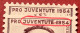 1954 ZNr J153DP DOPPELTPRÄGUNG/double Moletage LUXUS MNH** 5Rp Jeremias Gotthelfs  (Pro Juventute Schweiz Re-entry - Ungebraucht
