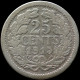 LaZooRo: Netherlands 25 Cents 1915 VF / XF - Silver - 25 Centavos