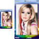 Delcampe - M14029 China Phone Cards Avril Lavigne Puzzle 150pcs - Musique