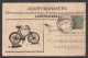 Br India Postcard Advertisement Gramophones Bicycle / Cycles West & Watches, Dunlop Rubber Goods, Cigarettes Matches #P2 - 1911-35 Roi Georges V