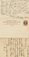 BF0331 /  GREAT BRITAIN  -  1885 / 1890  ,  2 POST CARD  -  Michel P18 + P21 II 14/3 - Storia Postale