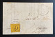 Altdeutschland 1860 THURN Und TAXIS Mi. 10 II Auf Faltbrief Gestempelt/o HOCHST/am MAIN, WARRBURG, FRANKFURT A M - Storia Postale