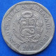 PERU - 20 Centimos 2018 KM# 306.4 Monetary Reform (1991) - Edelweiss Coins - Pérou