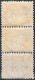 QV 1841-70 1/2d Rose Plate 14 Vertical Strip Of 3 Cat £360+ Unmounted Mint - Ungebraucht