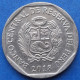 PERU - 1 Sol 2018 "Andean Tapir" KM# 409 Monetary Reform (1991) - Edelweiss Coins - Perú