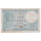 France, 10 Francs, Minerve, 1941, Q.83794, TB, Fayette:7.28, KM:84 - 10 F 1916-1942 ''Minerve''