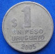 URUGUAY - 1 Peso 2005 So KM# 103.2 Monetary Reform (1993) - Edelweiss Coins - Uruguay