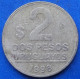 URUGUAY - 2 Pesos 1998 KM# 104.2 Monetary Reform (1993) - Edelweiss Coins - Uruguay