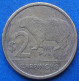 URUGUAY - 2 Pesos 2011 "Carpincho" KM# 136 Monetary Reform (1993) - Edelweiss Coins - Uruguay