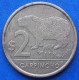 URUGUAY - 2 Pesos 2012 "Carpincho" KM# 136 Monetary Reform (1993) - Edelweiss Coins - Uruguay