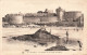 FRANCE - Saint Malo - Le Château Et La Plage Des Bains - Animé - Carte Postale Ancienne - Saint Malo