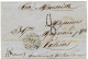 SINGAPOUR - LETTRE SANS CORRESPONDANCE DE SINGAPOUR POUR LA FRANCE, 1859 - Singapur (1959-...)