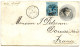 MAURICE - LETTRE DE MAURICE POUR LA FRANCE, 1886 - Mauritius (...-1967)