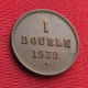 Guernsey 1 Double 1938 Guernesey W ºº - Guernesey