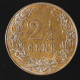  Pays Bas / Netherlands, Wilhelmina, 2 1/2 Cents, 1906, , Bronze, TTB+ (AU),
KM#134 - 2.5 Centavos