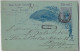 Brazil 1896 Postal Stationery Card Stamp 80 Réis From Rio De Janeiro To Paris France Cancel DH +clips +maritime Postmark - Postal Stationery