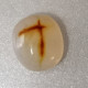 Agate "Croix" Naturelle D'Indonésie - Cabochon 11.92 Carats - 16.8 X 14.7 X 6.6 Mm - Achat