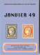 (LIV) – JANVIER 49 – INVENTAIRE DES LETTRES DE JANVIER 1849 AFFRANCHIES AVEC TIMBRES-POSTE 1999 - Philately And Postal History