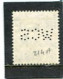 GREAT BRITAIN - 1941  3d   LIGHT COLOURS  PERFIN   WCS   FINE USED - Gezähnt (perforiert)