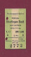 300124 - ALLEMAGNE - TICKET TRANSPORT MARITIME - 2772 Bodenseeschiffahrt MAINAU ÛBERLINGEN Stadt Und ZURTICK DM 1.80 - Europa