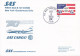 United States First SAS Cargo B-747/Combi NEW YORK - GARDERMOEN/OSLO, JFK NEW YORK 1978 Cover Brief Lettre - Sobres De Eventos