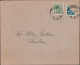 461 - Denmark Faroe Islands - 1919 - Lettera Affrancata Con Danimarca Frazionato Per La Metà 4 ö Azzurro N. 51 + 5 ö Ver - Covers & Documents