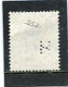 GREAT BRITAIN - 1950  4d   NEW COLOURS  PERFIN   H   FINE USED - Gezähnt (perforiert)
