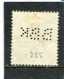 GREAT BRITAIN - 1950  4d   NEW COLOURS  PERFIN   BBK   FINE USED - Perforés
