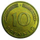 Germany - KM 108 - 1996- 10 Pfennig - Mintmark "J" - Hamburg - XF - Look Scans - 10 Pfennig