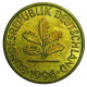 Germany - KM 108 - 1996- 10 Pfennig - Mintmark "J" - Hamburg - XF - Look Scans - 10 Pfennig
