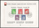 SCHWEIZ SUISSE 1960: PTT-Sammelblätter Officiel N°177-180 Mit Zu 355-372 Mi 696-713 ET-⊙ BERN 10.V.1960 (SBK CHF 250.00) - FDC